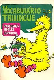 vocabulario trilingue portugues, ingles e espanhol