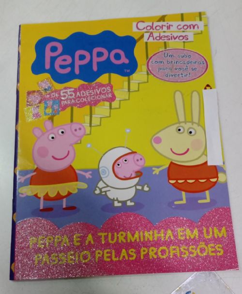 Peppa Pig Colorir com Adesivos nº 2