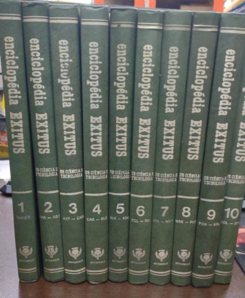 Enciclopédia Exitus da Ciência e Tecnologia 10 Volumes