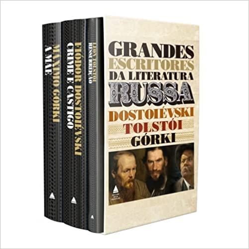 Box Grandes Escritores da Literatura Russa 3 Volumes