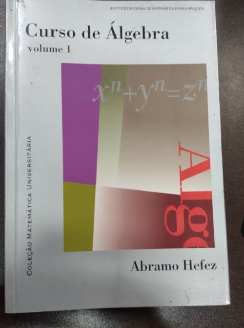 Curso de Algebra - Volume 1