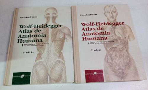 Wolf Heidegger Atlas de Anatomia Humana - Volumes 1 e 2
