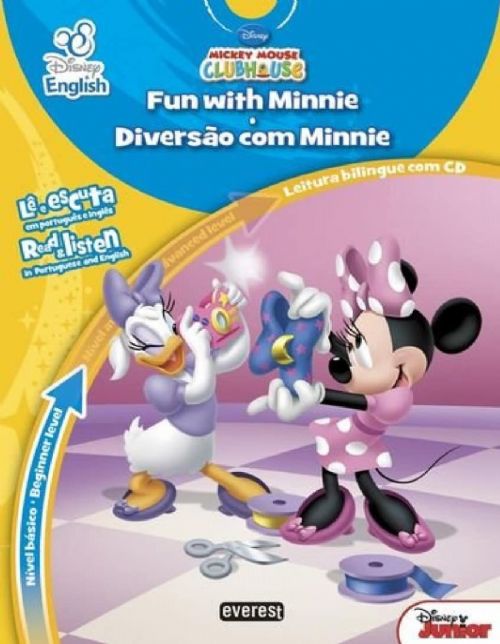 Mickey Mouse Club House - Fun With Minnie - Diversão com Minnie - Nível Básico
