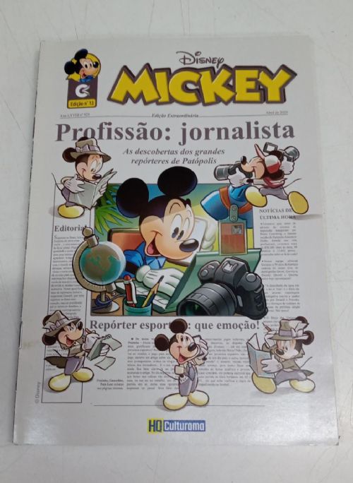 Disney Mickey profissão: Jornalista - Vol. 13
