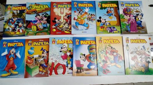 Kit Gibis Disney Pateta 12 volumes