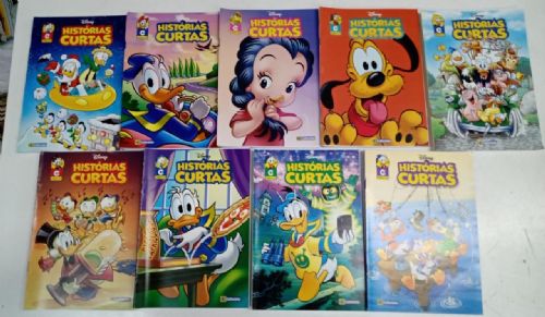 Kit Gibis Disney Historias Curtas 9 volumes