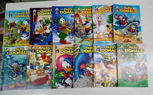 Kit Gibis Disney Pato Donald 12 volumes