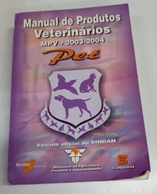 Manual de Produtos Veterinarios MPV 2003-2004