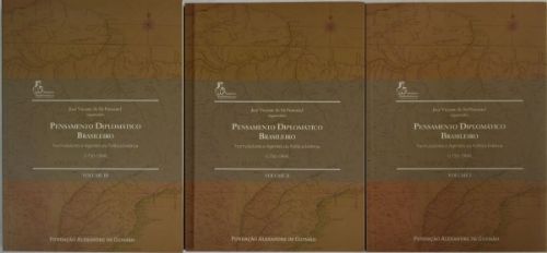 Box Pensamiento Diplomático Brasileño - 3 Volumes