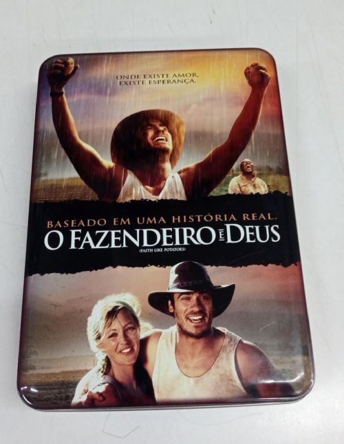 O Fazendeiro e Deus - Box lata c/ Dvd + Livro