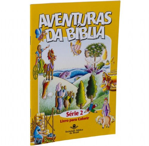Série Aventuras da Bíblia - Série 2 - Livro para colorir