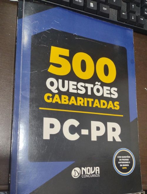 500 questões gabaritadas PC-PR - Edição 2020