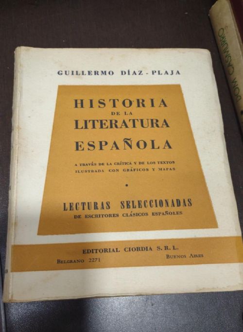 Historia de La Literatura Española