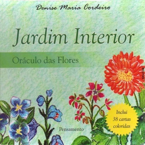 Jardim Interior - Oraculo das Flores - 38 Cartas Coloridas