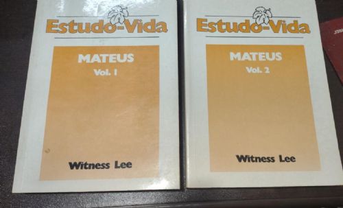 Estudo Vida - Mateus  2  Volumes
