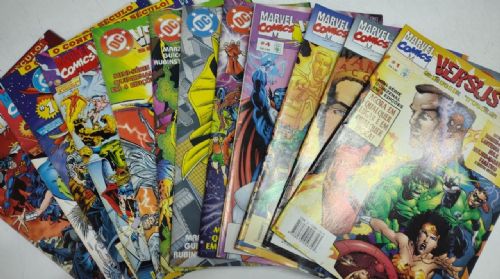 O Conflito do Século - Dc Versus Marvel Comics - 12 Volumes Completa