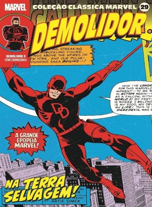 Nº 29 Coleção Clássica Marvel - Demolidor