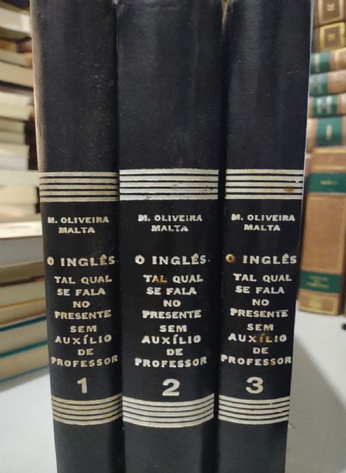 O idioma inglês sem mestre - 3 volumes