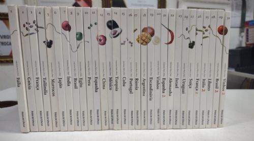 Coleção Cozinha País A País 30 Volumes