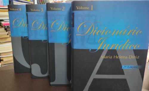 Dicionario Juridico - 4 Volumes