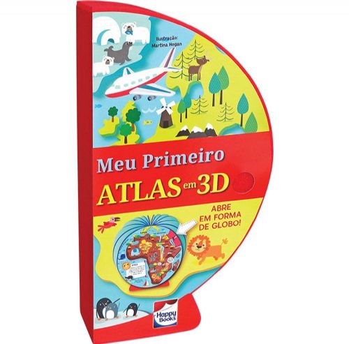 Meu Primeiro Atlas em 3D - Livro-Globo: