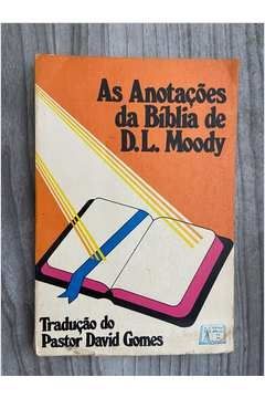 As Anotacoes da Biblia de D. L. Moody (encadernado)