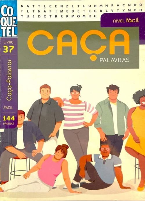 Coquetel - Caca Palavra - Nível Facíl - Livro 22