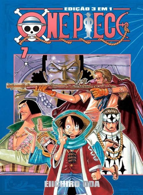 Nº 7 One Piece - Edição 3 Em 1