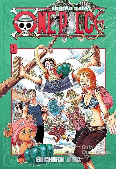 Nº 9 One Piece - Edição 3 Em 1