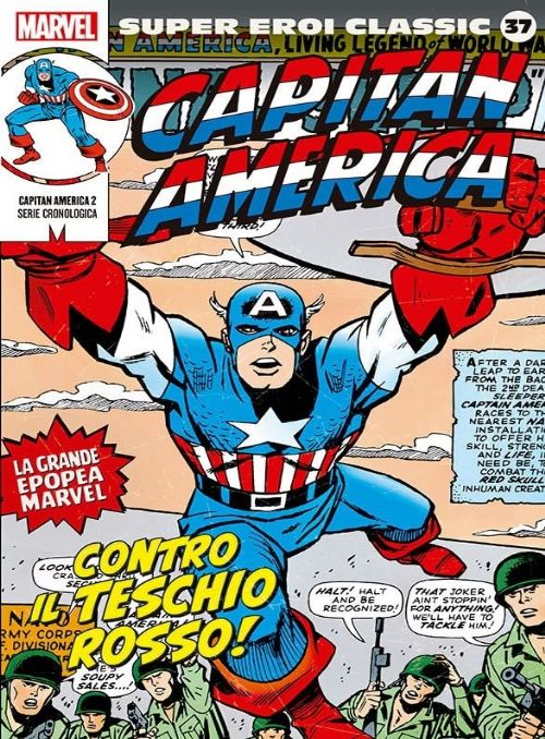 Nº 38 Coleção Clássica Marvel - Capitao America