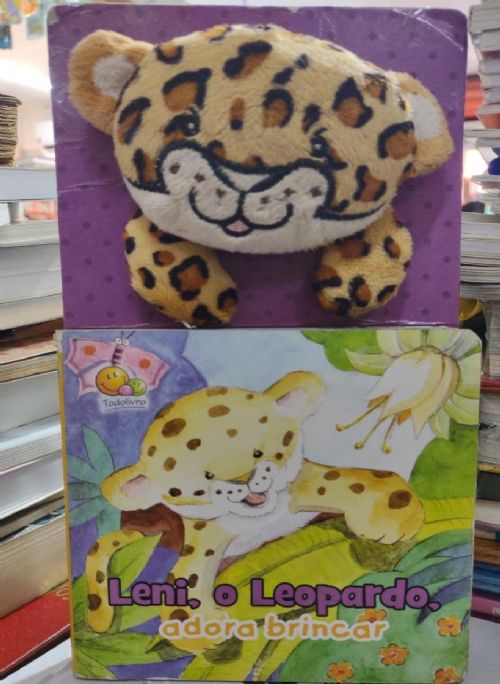 Leni, o Leopardo, Adora Brincar - Coleção Patinhas Dedoches