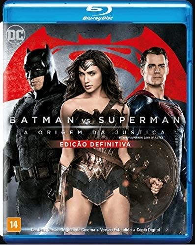 Batman vs Superman - A Origem da Justiça - Duplo Blu-ray