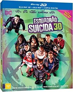 Esquadrão Suicida 3D Blu-ray - Triplo