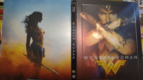 Wonder Woman Mulher Maravilha Steelbook Blu-ray