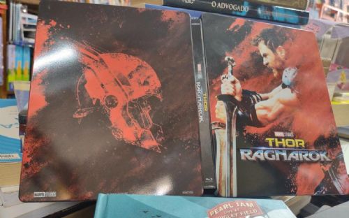 Thor Ragnarok Steelbook Blu-ray Duplo 3D