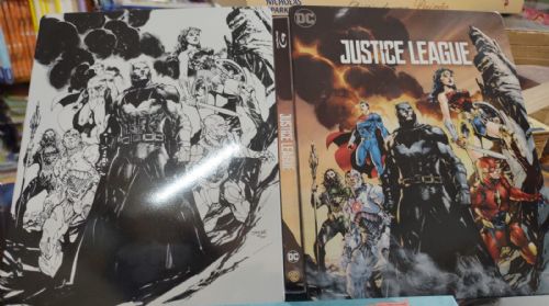 Justice League - Liga da Justiça Steelbook Blu-ray Duplo 3D