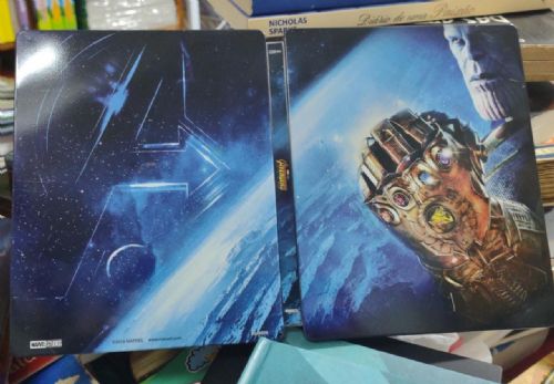 Avengers - Vingadores Guerra Infinita - Steelbook Blu-ray Duplo 3D