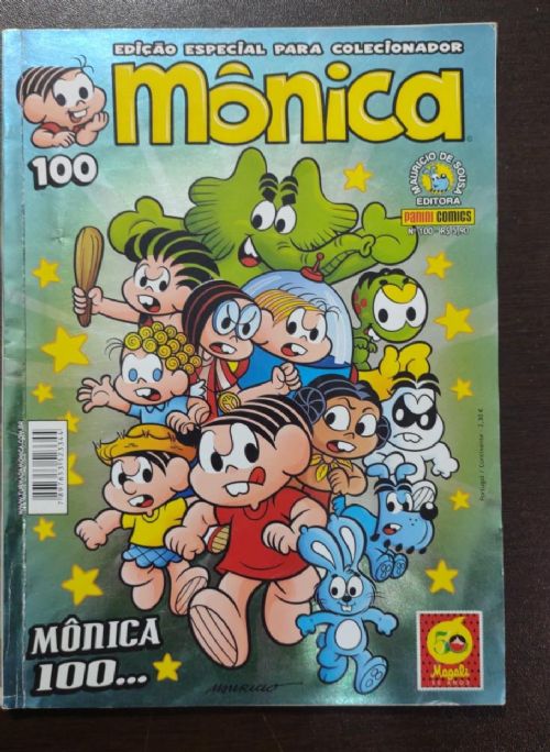 Nº 100 Mônica 1ª Série  Ed. de Colecionador