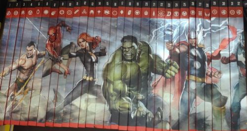 Lote Os Heróis Mais Poderosos da Marvel 31 Volumes
