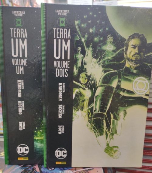 Lanterna Verde Terra Um 2 Volumes