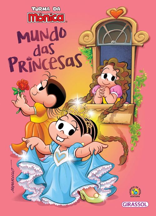 mundo das princesas - turma da monica