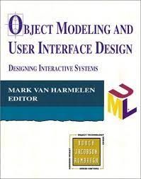 Object Modeling and User Interface Design