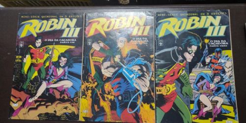 Robin III - o Dia da Caçadora - Minissérie Completa 3 Ediçoes