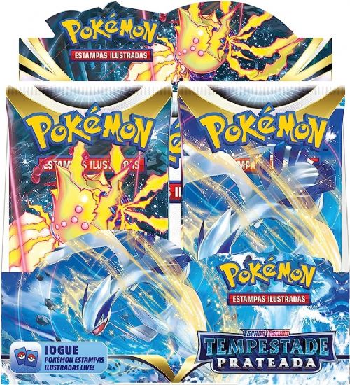 Booster Pokémon Espada E Escudo - Tempestade Prateada