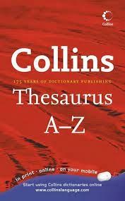 Collins - 175 Years Of Dictionary Publishing - Theasaurus - A-Z