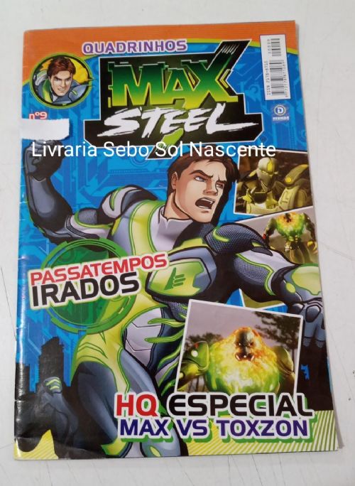 Gibi Max Steel N 9 - HQ Especial Max vs Toxzon + Passatempos Irados