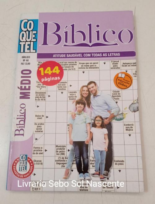 Passatempo Coquetel Biblico Medio Nº 44