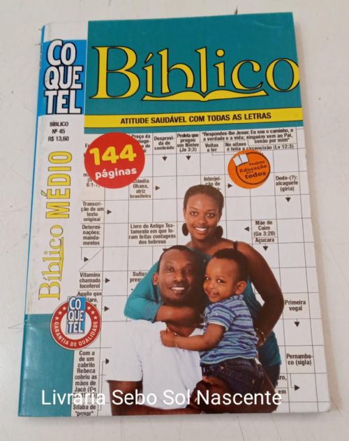 Passatempo Coquetel Biblico Medio Nº 45