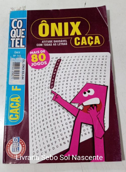 Passatempo Coquetel Onix Caça Facil Nº 144