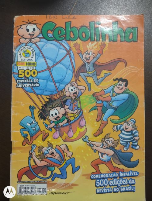 Cebolinha nº 500 Especial de Aniversario